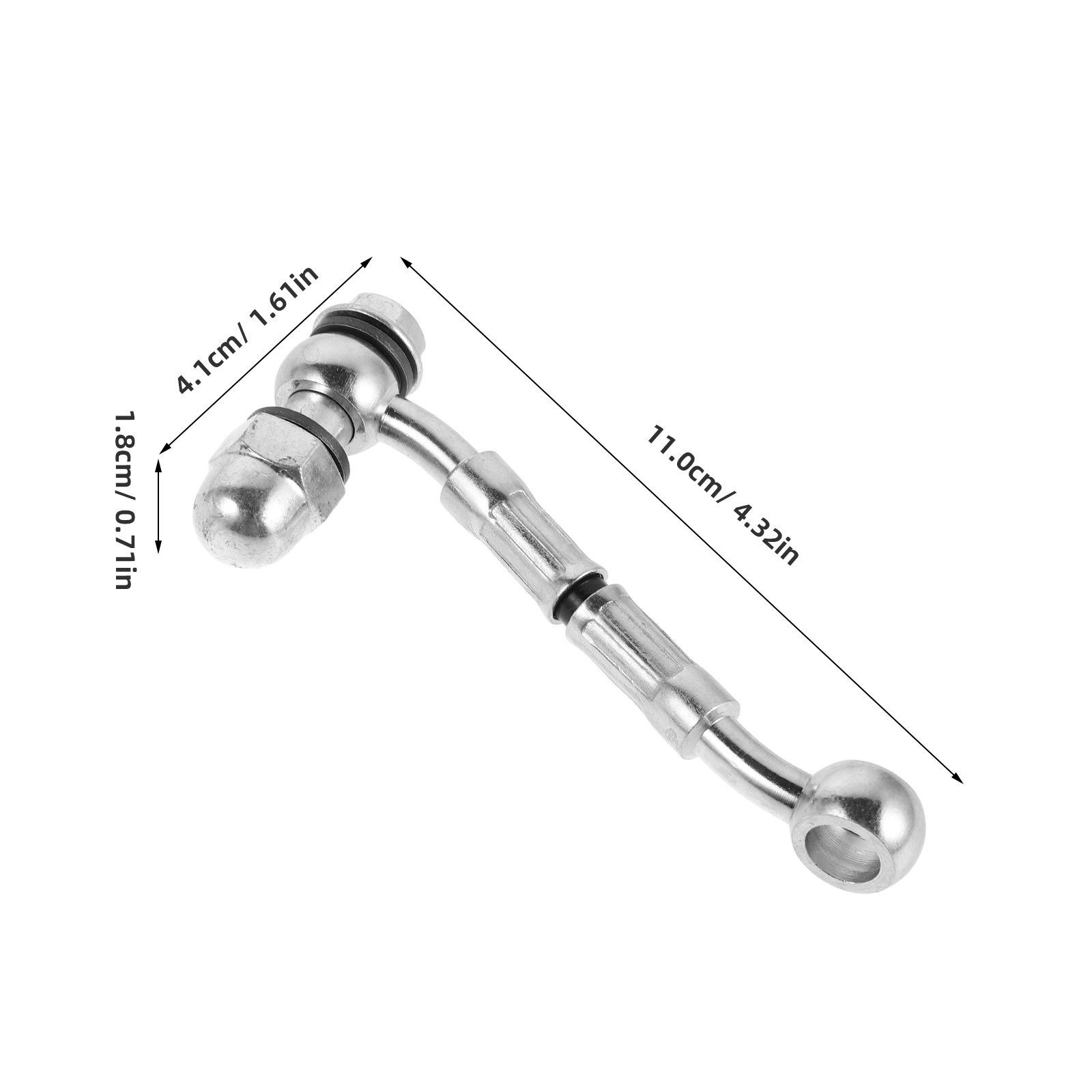 Olieleidingfittingadapter van  - Compression Fitting Brass recensie en prijs
