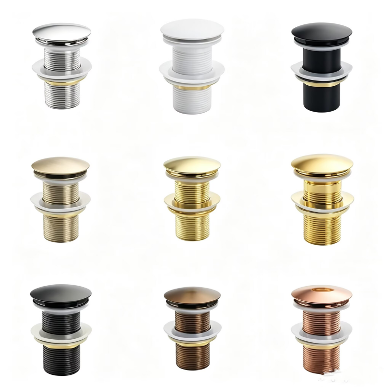 Badkamer Zwarte gootsteenstopp - Overflow Pipe Clip recensie en prijs