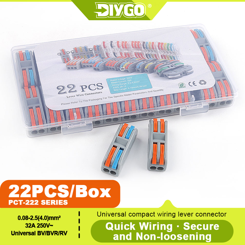 DIY GO 22PCS Hendel Draadconne - Push Fit Connector recensie en prijs