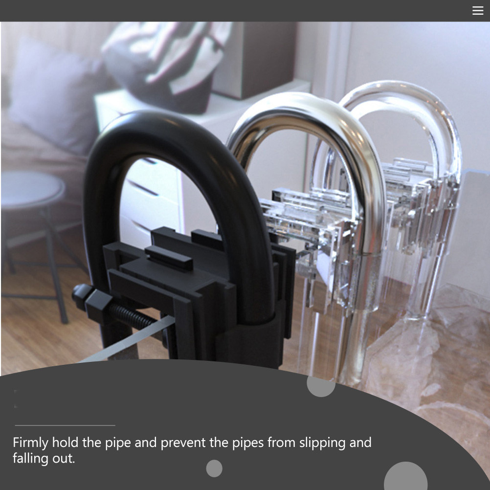 2 stuks acryl bevestigingsklem - Plastic Pipe Clip recensie en prijs