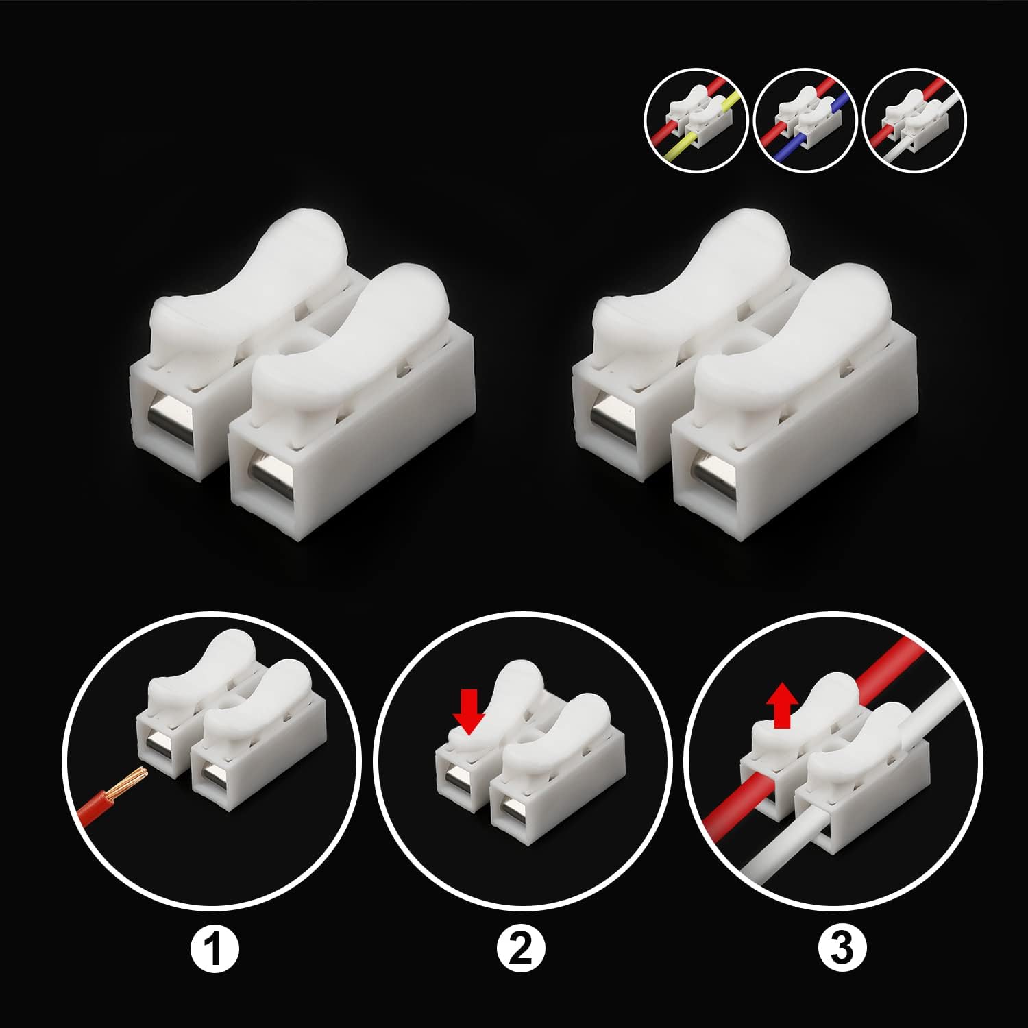 50 Stuks Push Quick Wire Kabel - Push Fit Connector recensie en prijs
