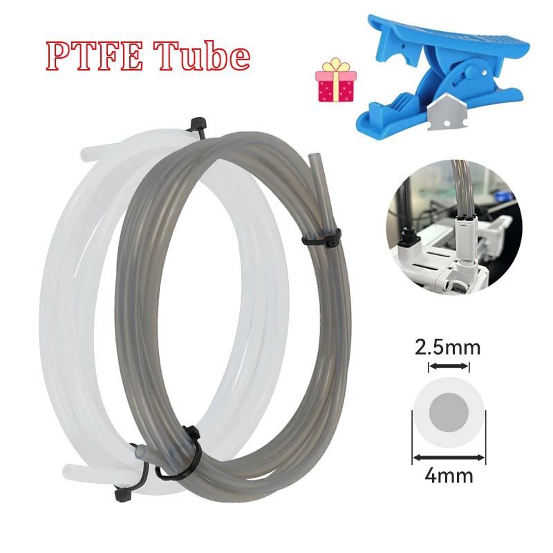 Bambu Lab PTFE buis 2,5mm 4mm  - Ptfe Tape Thread recensie en prijs