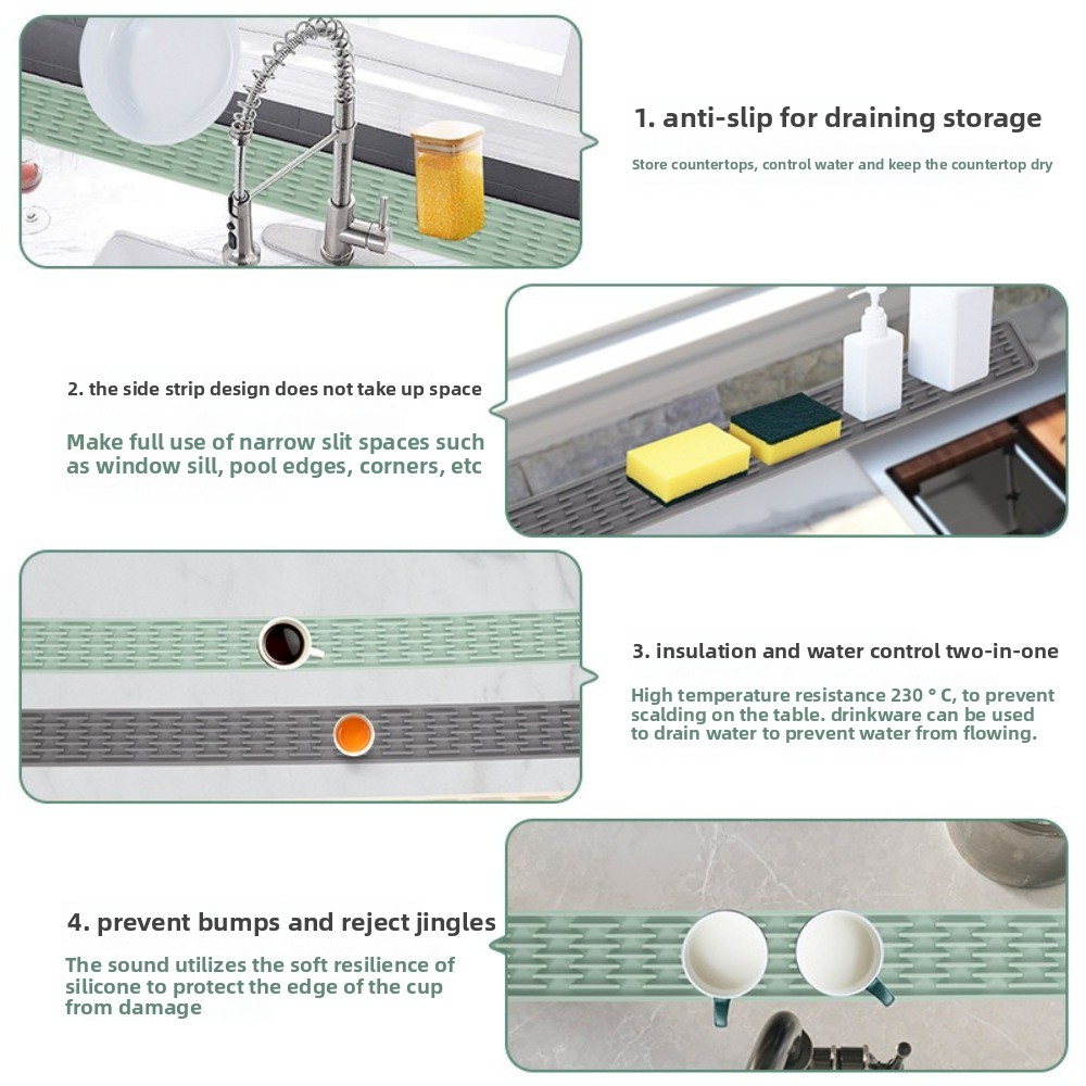 Antislip siliconen afvoermat O - Silicone Tap Washer recensie en prijs